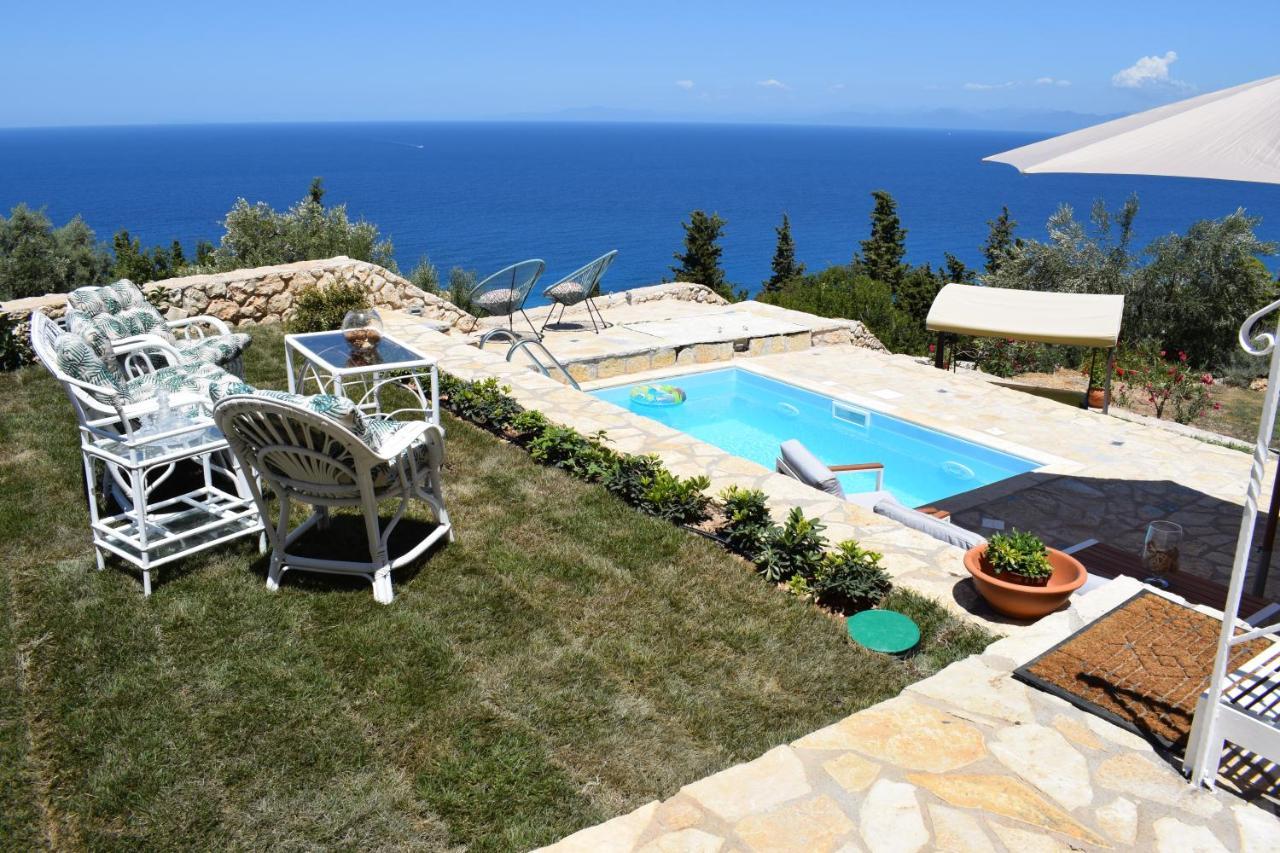 Villa Thetis With Private Pool Where The Sunsets Fade Away Áyios Nikítas Екстериор снимка