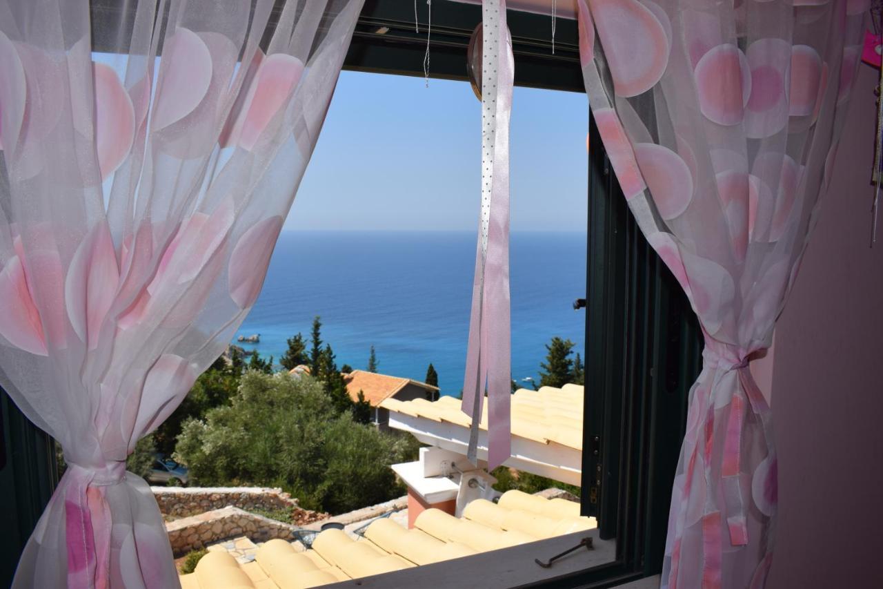 Villa Thetis With Private Pool Where The Sunsets Fade Away Áyios Nikítas Екстериор снимка