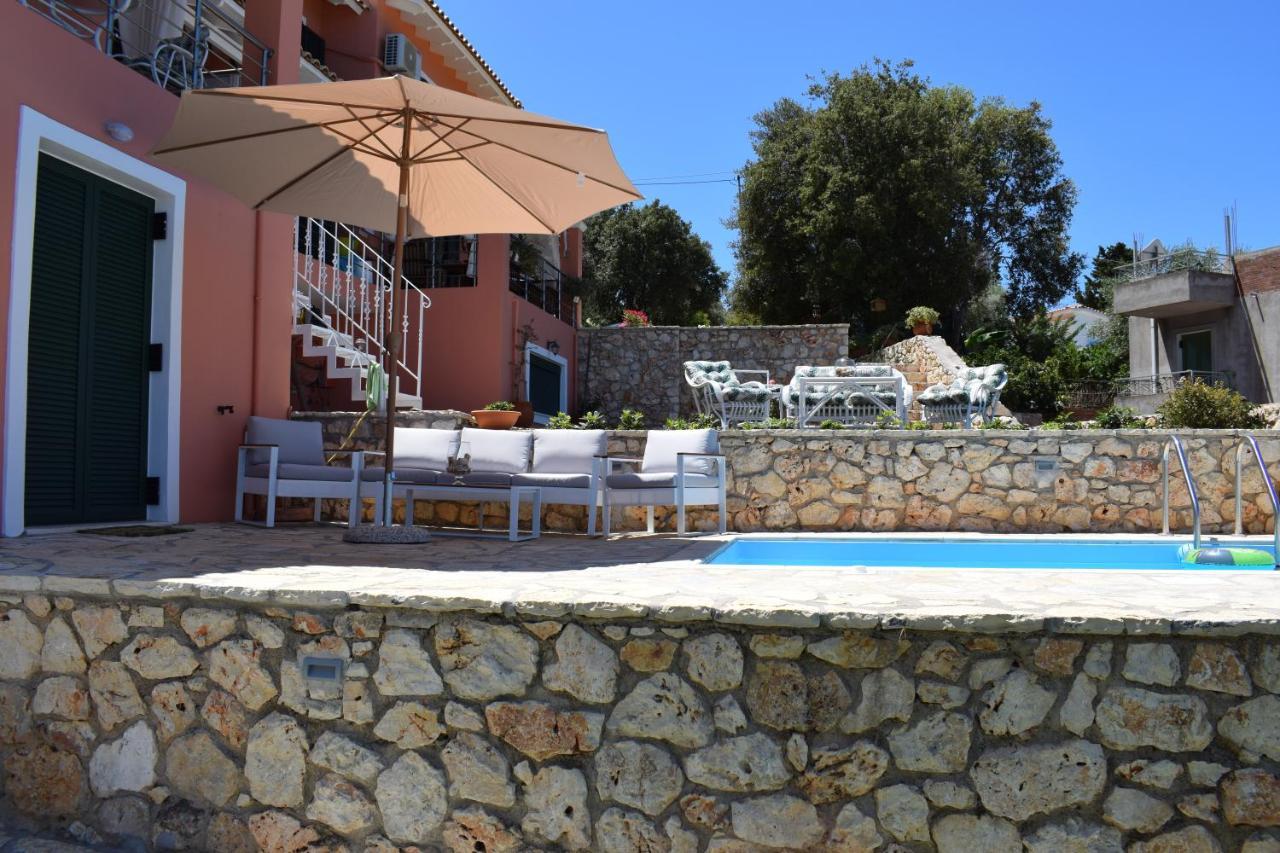 Villa Thetis With Private Pool Where The Sunsets Fade Away Áyios Nikítas Екстериор снимка